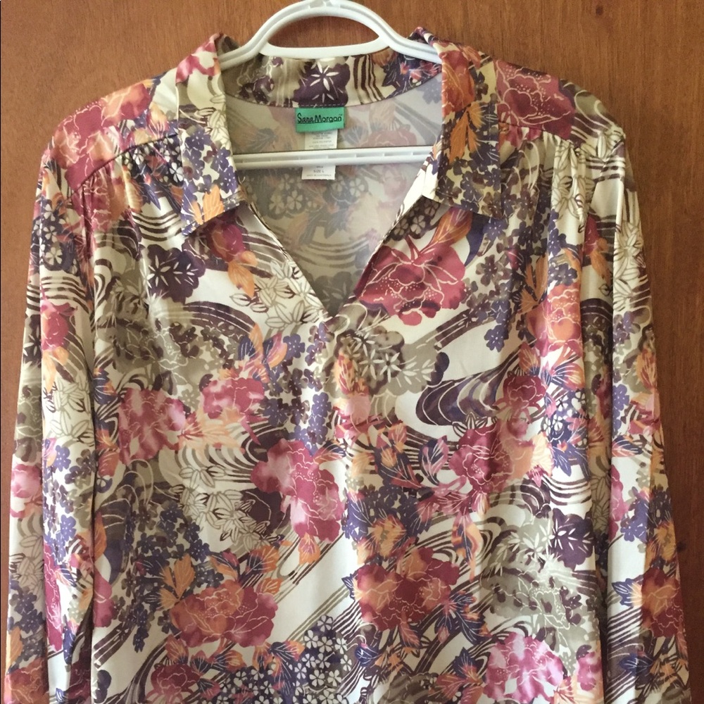 Sara Morgan 3/4 Sleeve Top 14P
